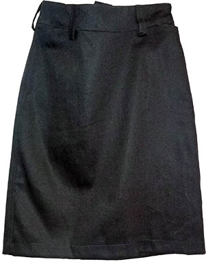 Junior's PF Twill Skirt - Black - Pathfinder Shirts