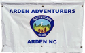 2'x4' Vinyl Marching Banner - NEW GC ADV LOGO-Many color choices