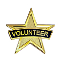 VOLUNTEER PIN - 1"