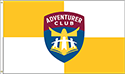 NAD  ADV CLUB FLAG - 3' x 5' -OUTDOOR- GROMMETS CUSTOM MADE WITH OR WITHOUT CLUB NAME