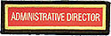 PF Sleeve Custom Title Strip - Administrative Director