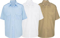 MEN'S & TEENS Class A Shirt SHORT Sleeve - LB, WH, TAN